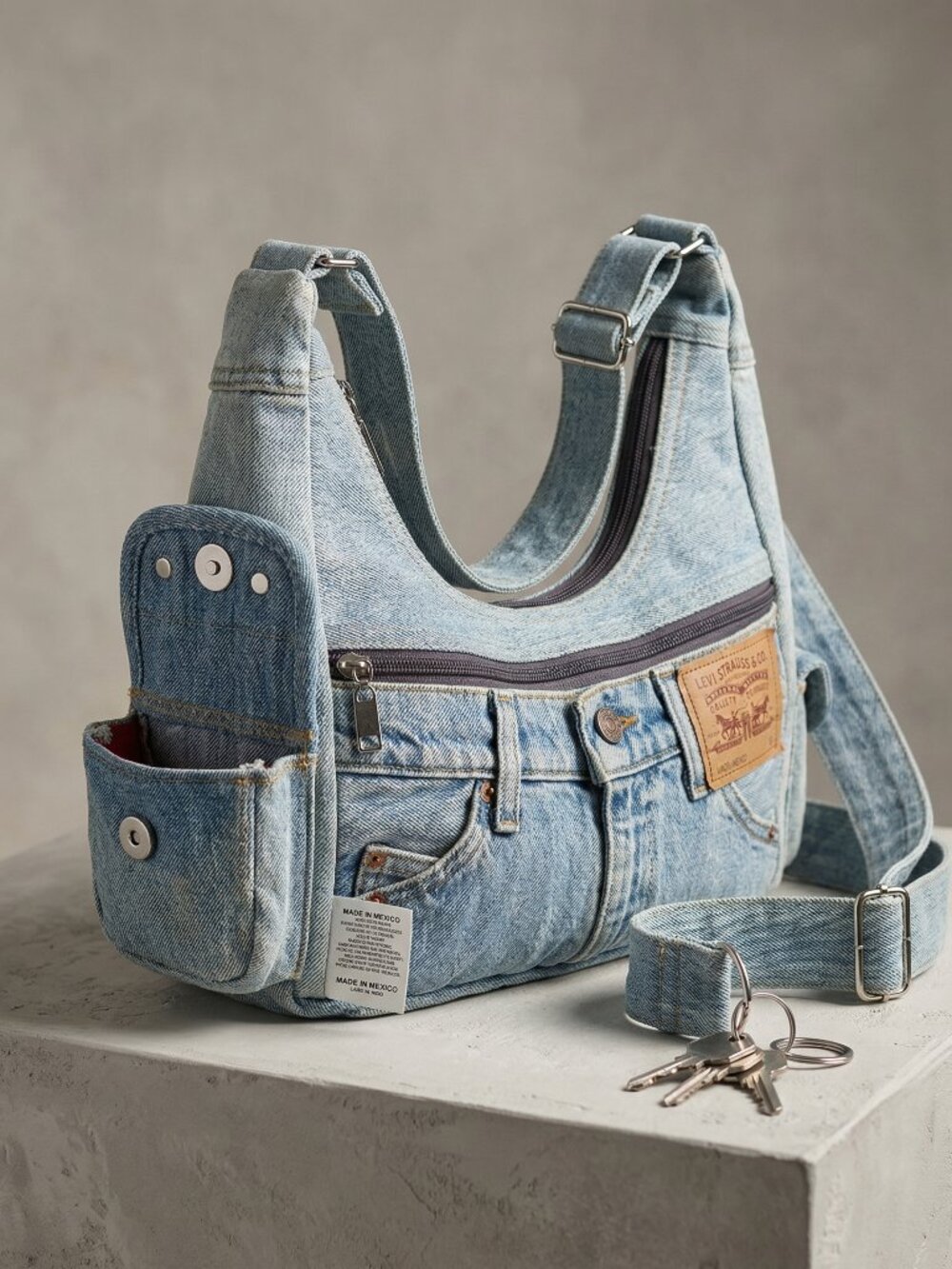 Vintage Levi Strauss & Co Denim Bag